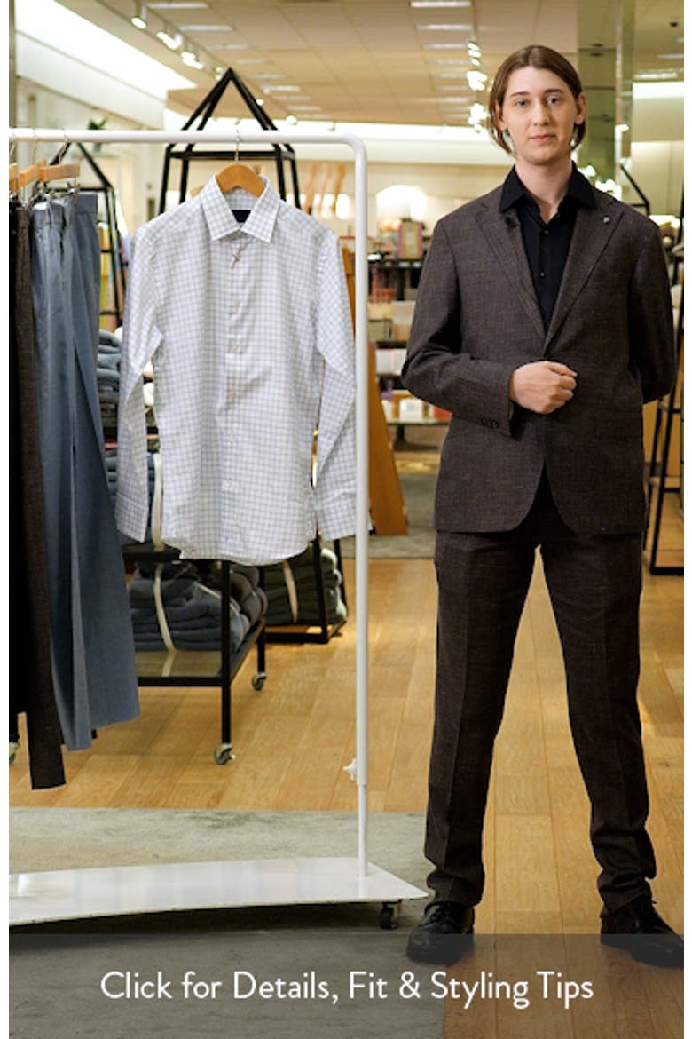 Fit Dobby Check Cotton Dress Shirt video
