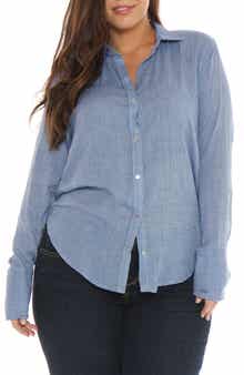 SLINK Jeans Crinkle Woven Shirt