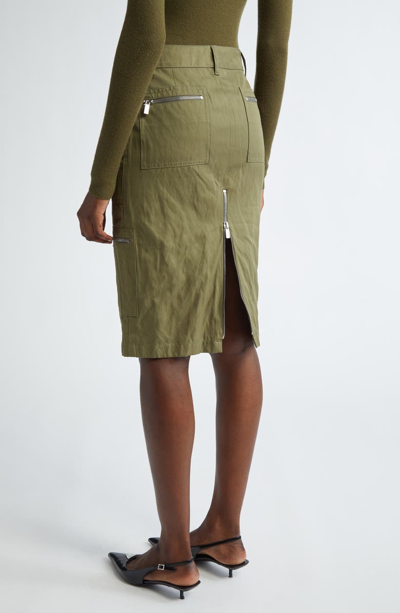 Michael Kors Collection Cargo Pencil Skirt, Alternate, color, 