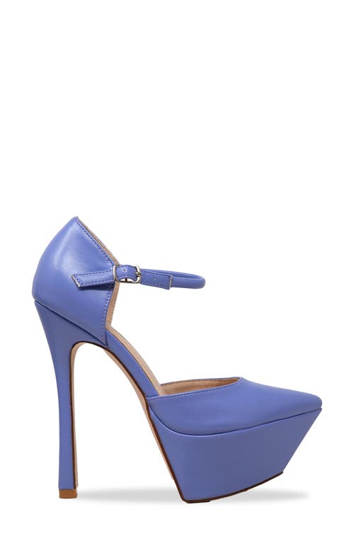 Chase & Chloe Chase And Chloe Pointy Toe D'orsay Platform Pump