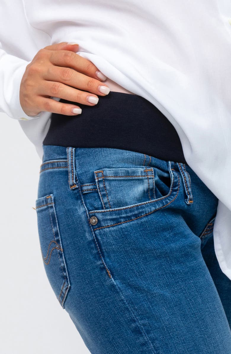 PIETRO BRUNELLI MATERNITY Skinny Maternity Jeans, Alternate, color, Medium Blue