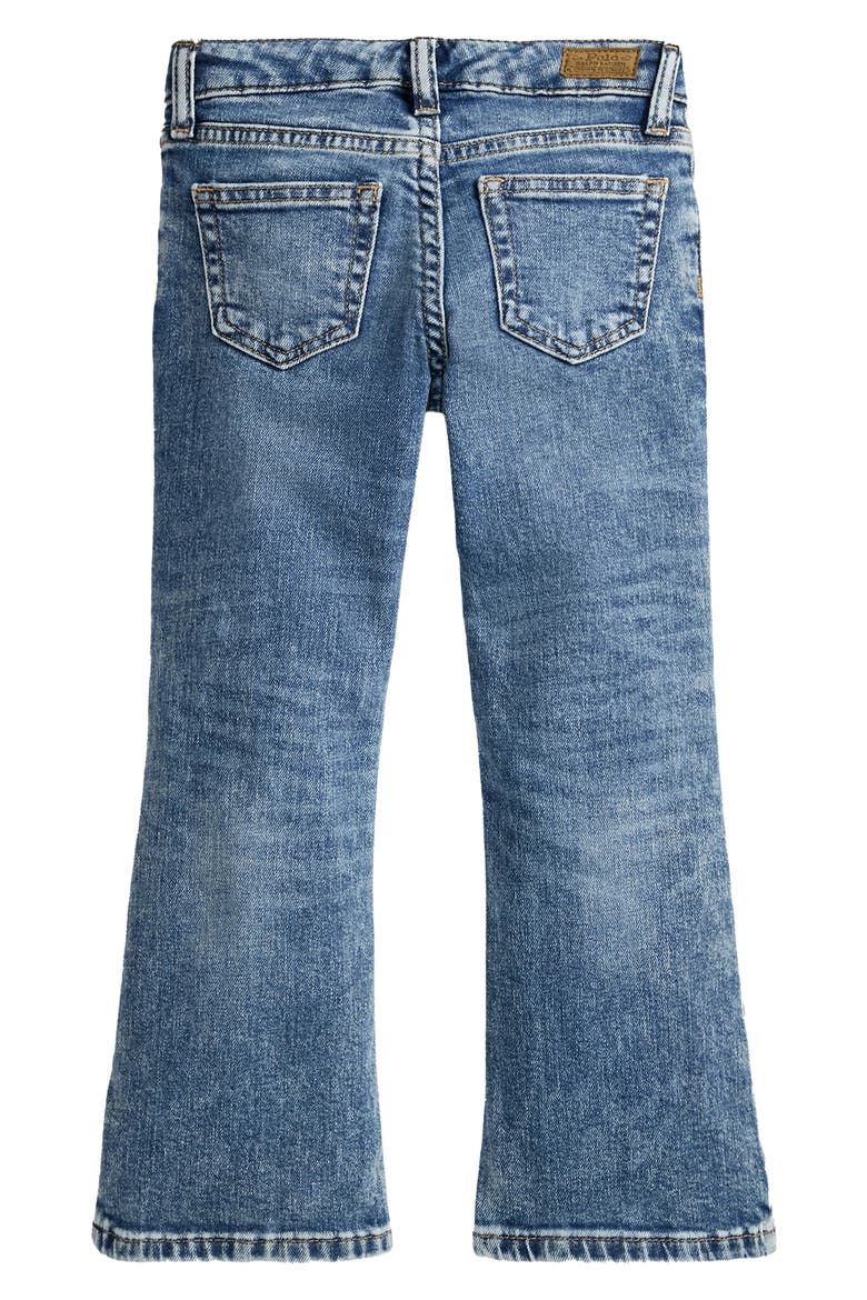 Kids' Flare Leg Jeans, Alternate, color, BLUE