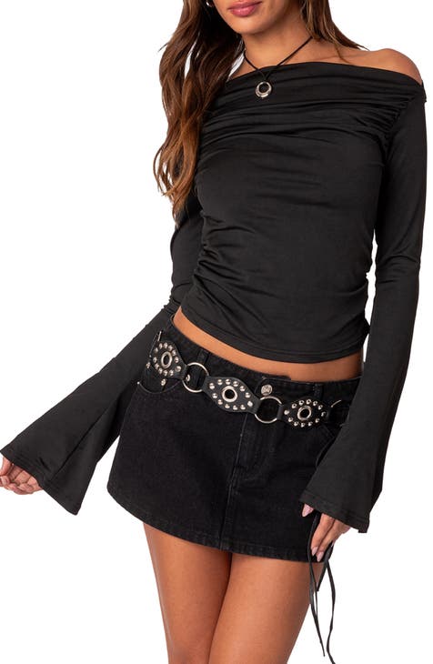 Heart Breaker Off Shoulder Crop Top