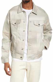 AG Men's Dart Camo Stretch Cotton Denim Jacket