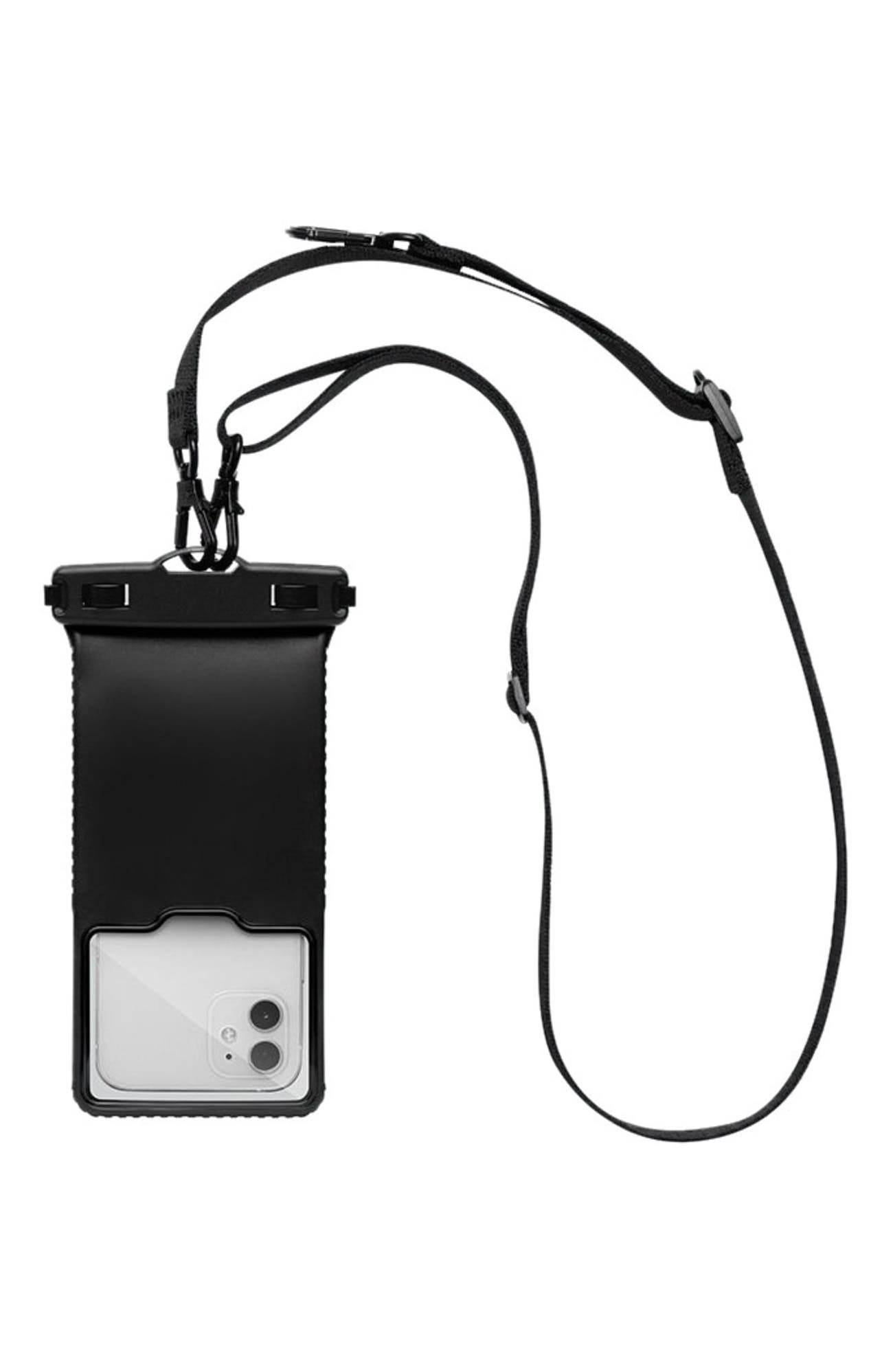 Däsh Waterproof Phone Case, Main, color, Black