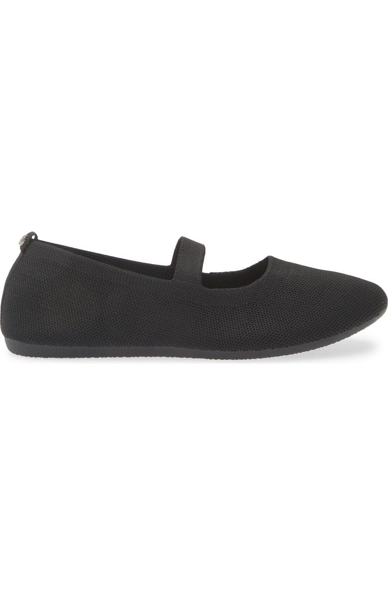 GLORIA VANDERBILT Solana Knit Mary Jane Flat, Alternate, color, Black