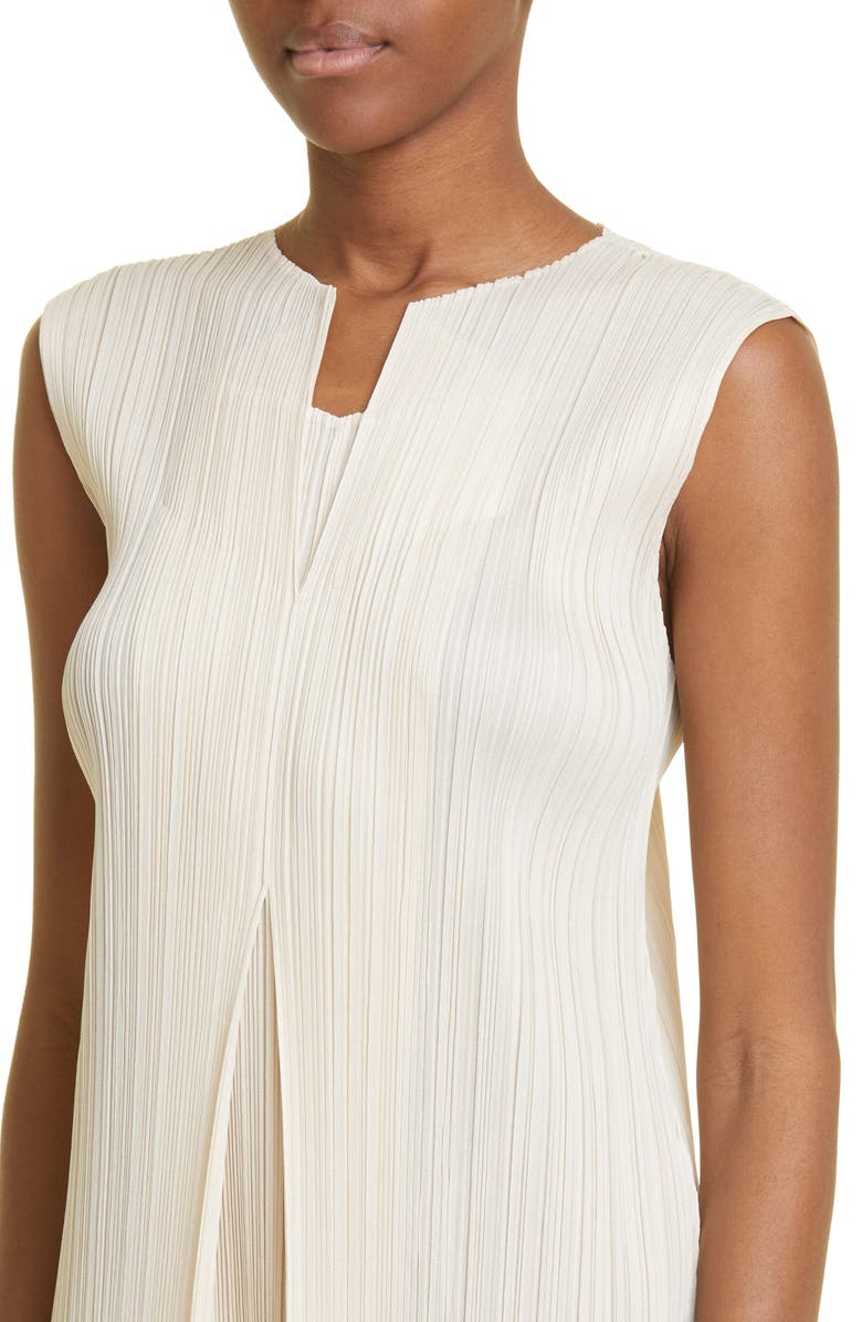 Pleats Please Issey Miyake Monthly Colors April Pleated Midi Dress, Alternate, color, 