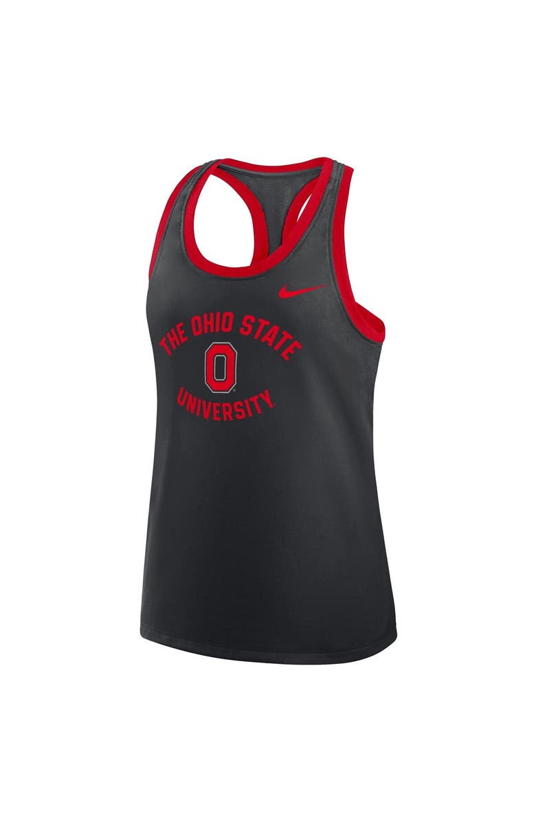 Nike Women's Nike Black Ohio State Buckeyes Uni Name Tri-Blend Dri-FIT Tank Top, Alternate, color, Black