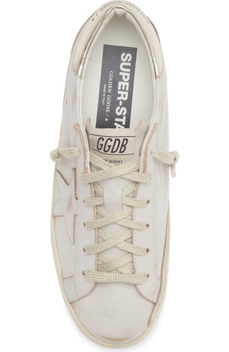 Golden Goose Super-Star Sneaker, Alternate, color, Beige/ Platinum