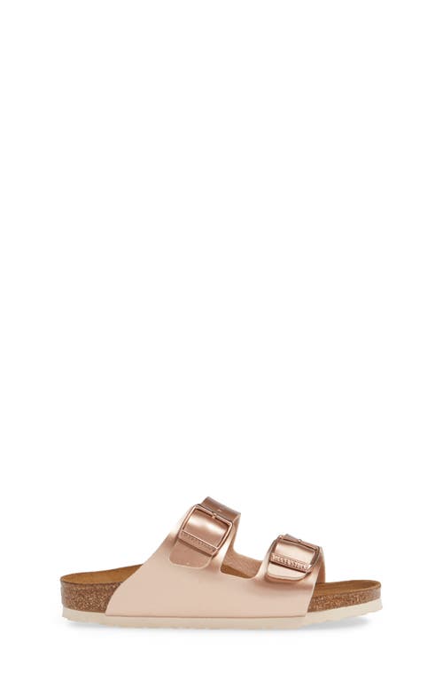 Birkenstock Kids' Arizona Metallic Slide Sandal