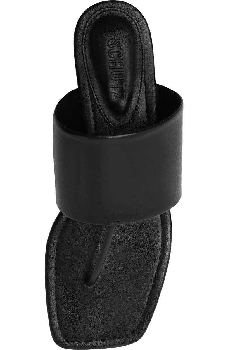 Schutz Martha Slide Sandal, Alternate, color, Black