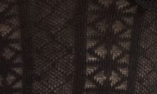 Casa Clara Palmer Ruffle Ankle Socks In Black