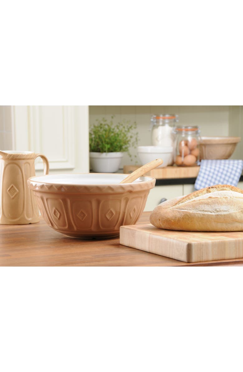 MASON CASH Cane Collection Size Mixing Bowl 3 Piece Set, Alternate, color, Beige