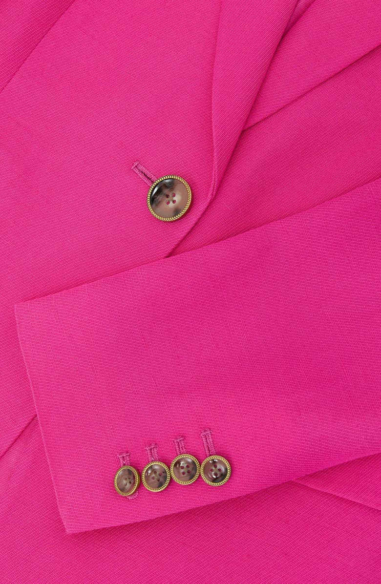 Reiss Charli One-Button Blazer, Alternate, color, Pink