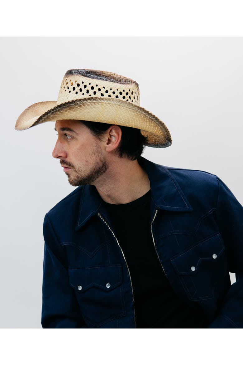 Colter Panama Authentic Western, Alternate, color, NATURAL