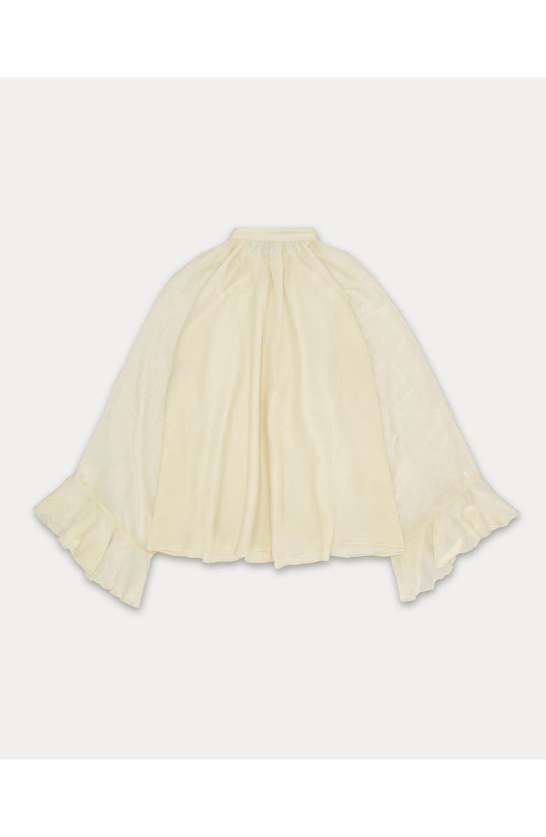 Fortela Ambre Cotton Silk Blouse, Alternate, color, Cream
