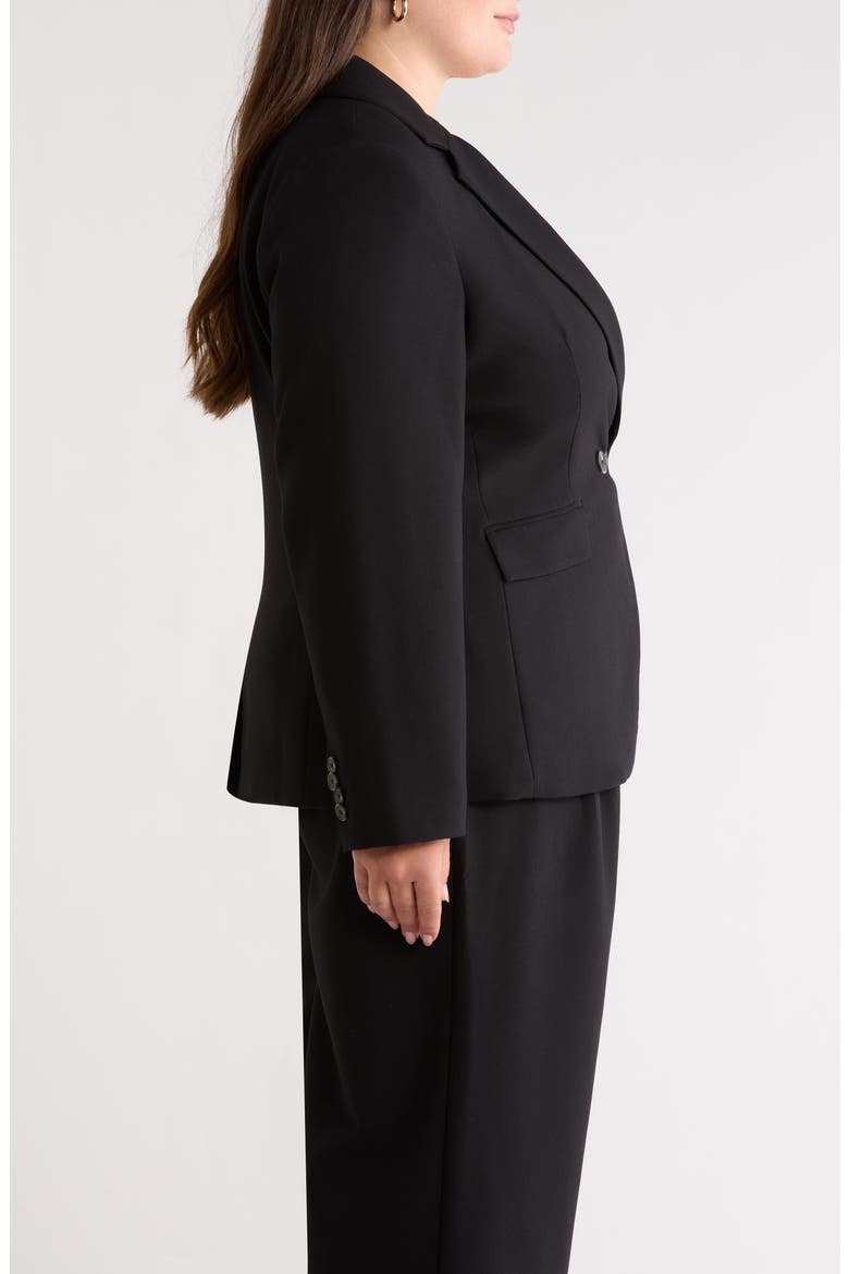 Icon Twill Hourglass Blazer, Alternate, color, BLACK