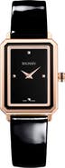 BALMAIN WATCHES Eirini Leather Strap Watch, 25mm x 33mm