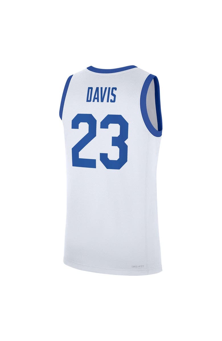 Nike Men's Nike Anthony Davis White Kentucky Wildcats Performance Replica Basketball Jersey, Alternate, color, White