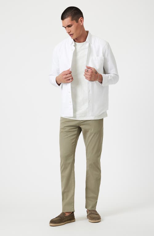 Mavi Jeans Jake Slim Fit Twill Pants In Green
