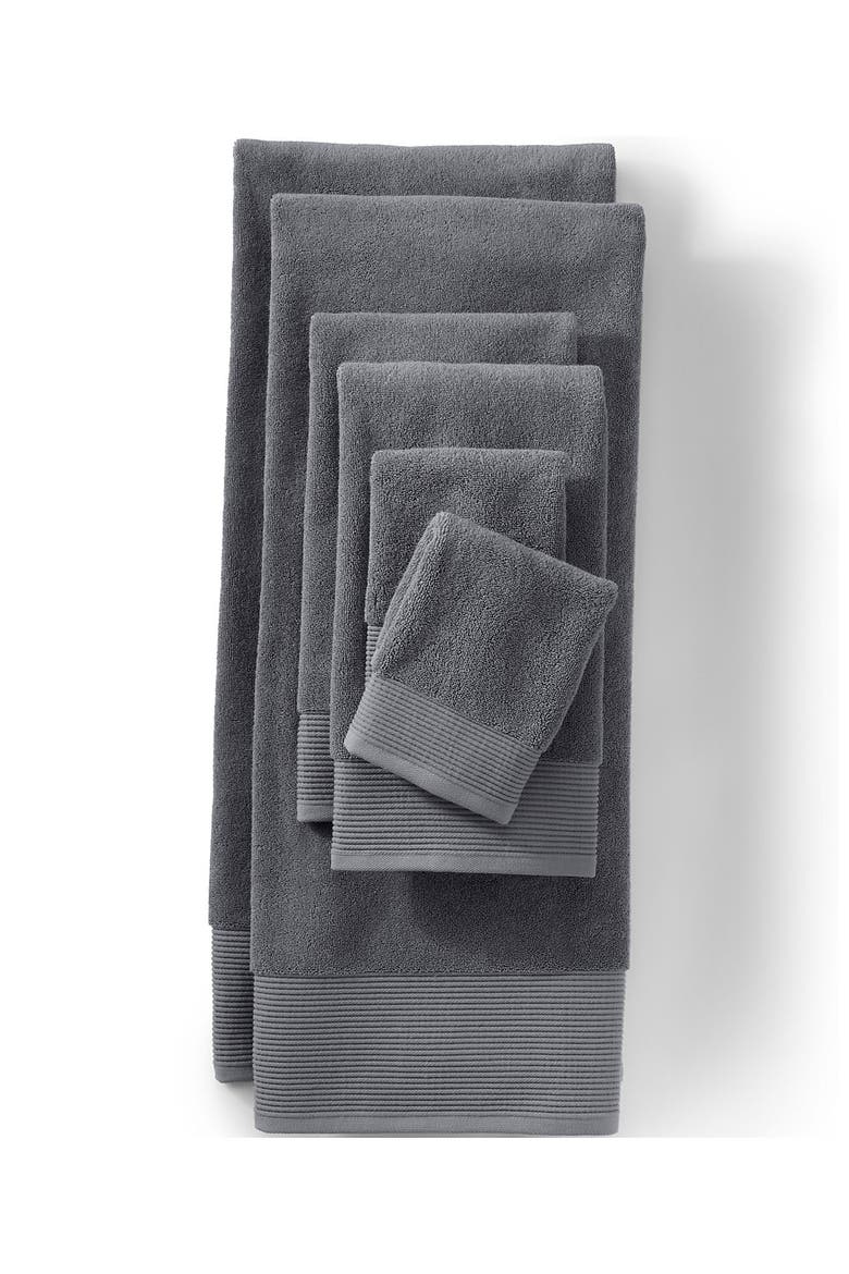 Turkish Luxe Towel Set, Main, color, Rich Steel