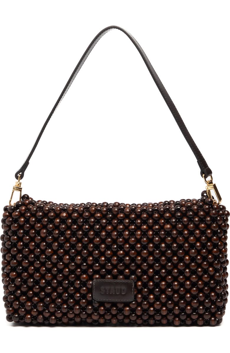 STAUD Timmy Beaded Shoulder Bag, Alternate, color,