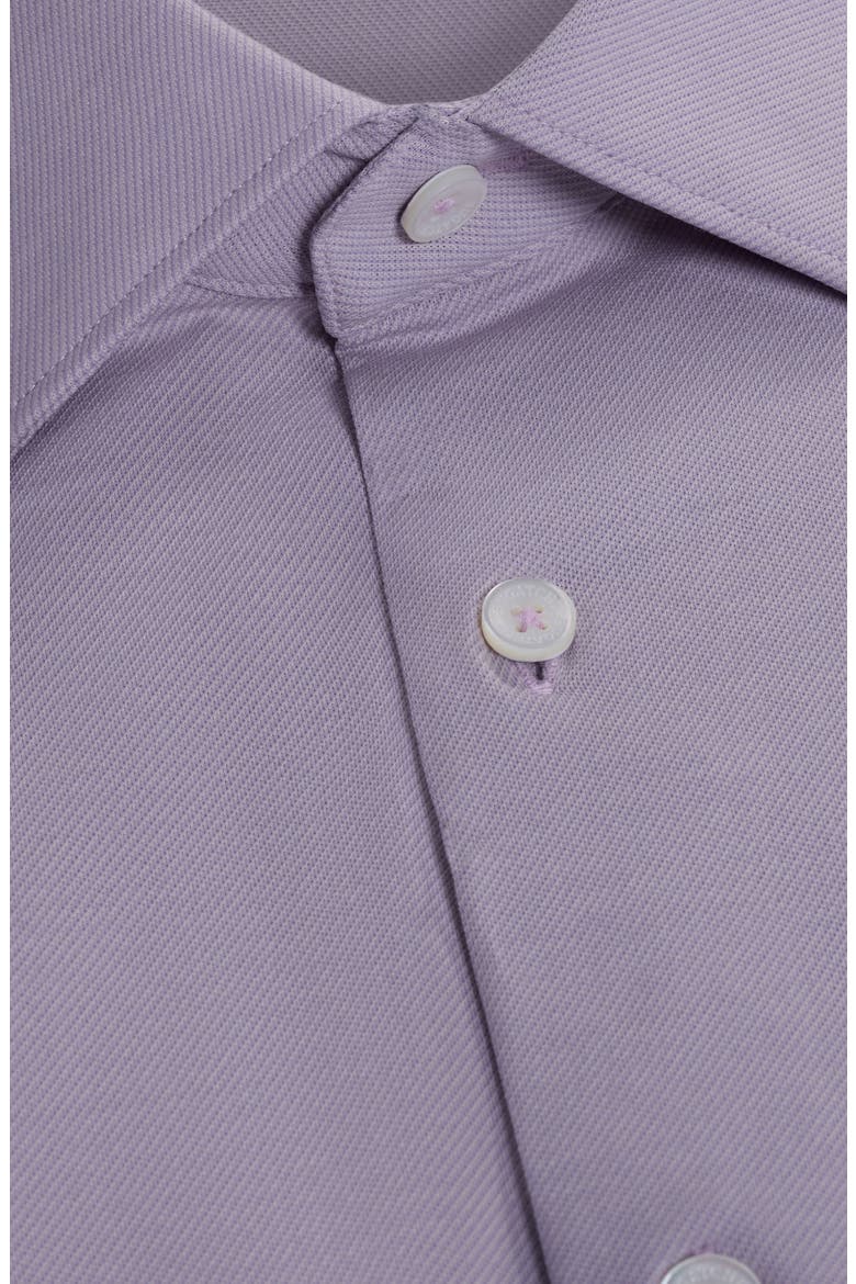James OoohCotton® Button-Up Shirt, Alternate, color, LILAC
