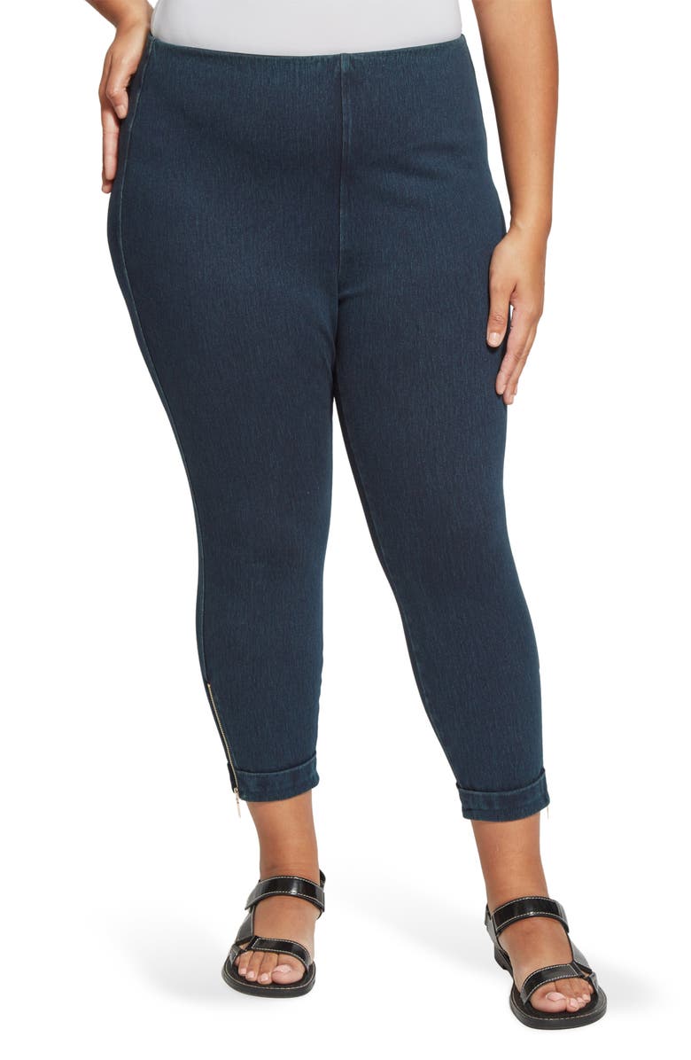 Lysse Denim Crop Pants, Main, color, Indigo