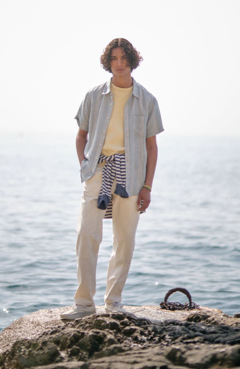 Madewell Men's Relaxed Straight Leg Workwear Pants, Alternate, color, Vintage Canvas