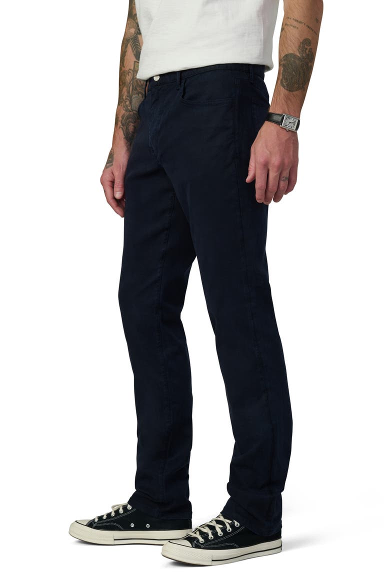 The Asher Slim Fit Five-Pocket Twill Pants, Alternate, color, NIGHT SKY