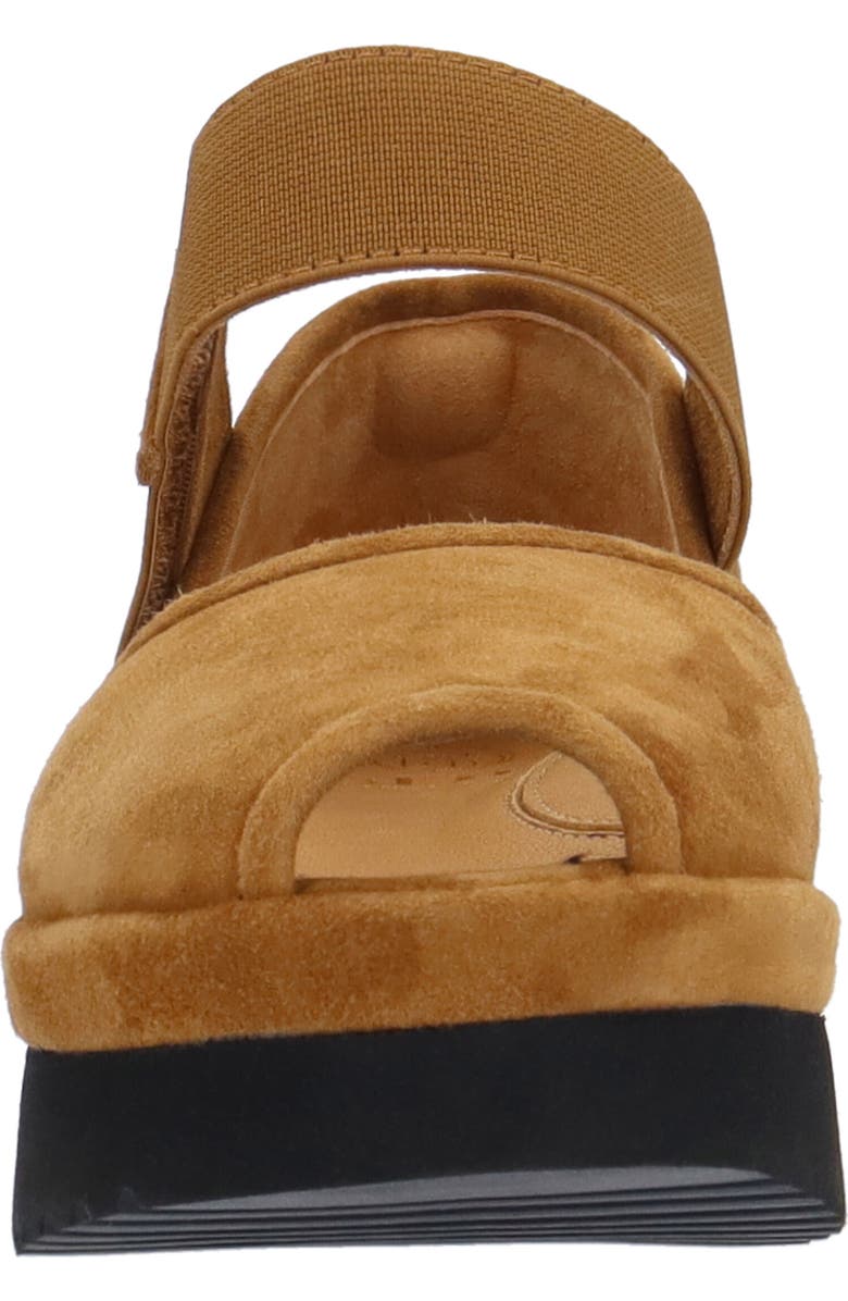 L'Amour des Pieds Amadour Platform Sandal, Alternate, color, Coffee