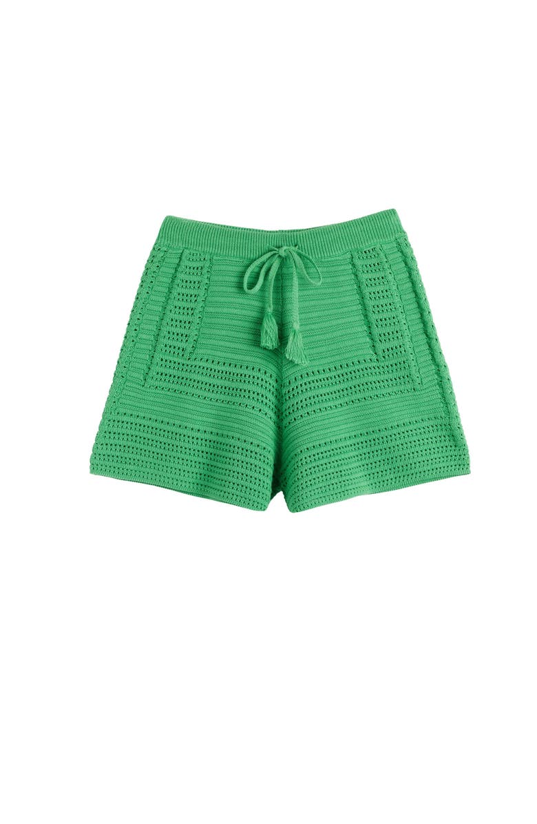 Chinti & Parker Cotton Crochet Short, Alternate, color, 