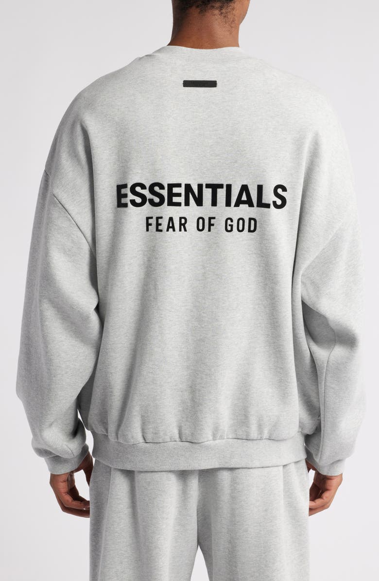 Fear of God Essentials Cotton Blend Fleece Graphic Sweatshirt, Alternate, color, 