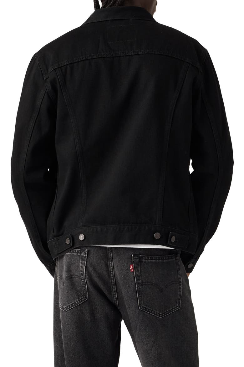 The Trucker Jacket, Alternate, color, BERK NIGHT T