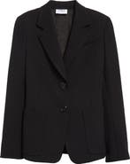 Akris punto Virgin Wool Tricotine Blazer