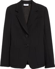 Akris punto Virgin Wool Tricotine Blazer