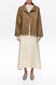 BIMBA Y LOLA Short Batwing Trench Jacket