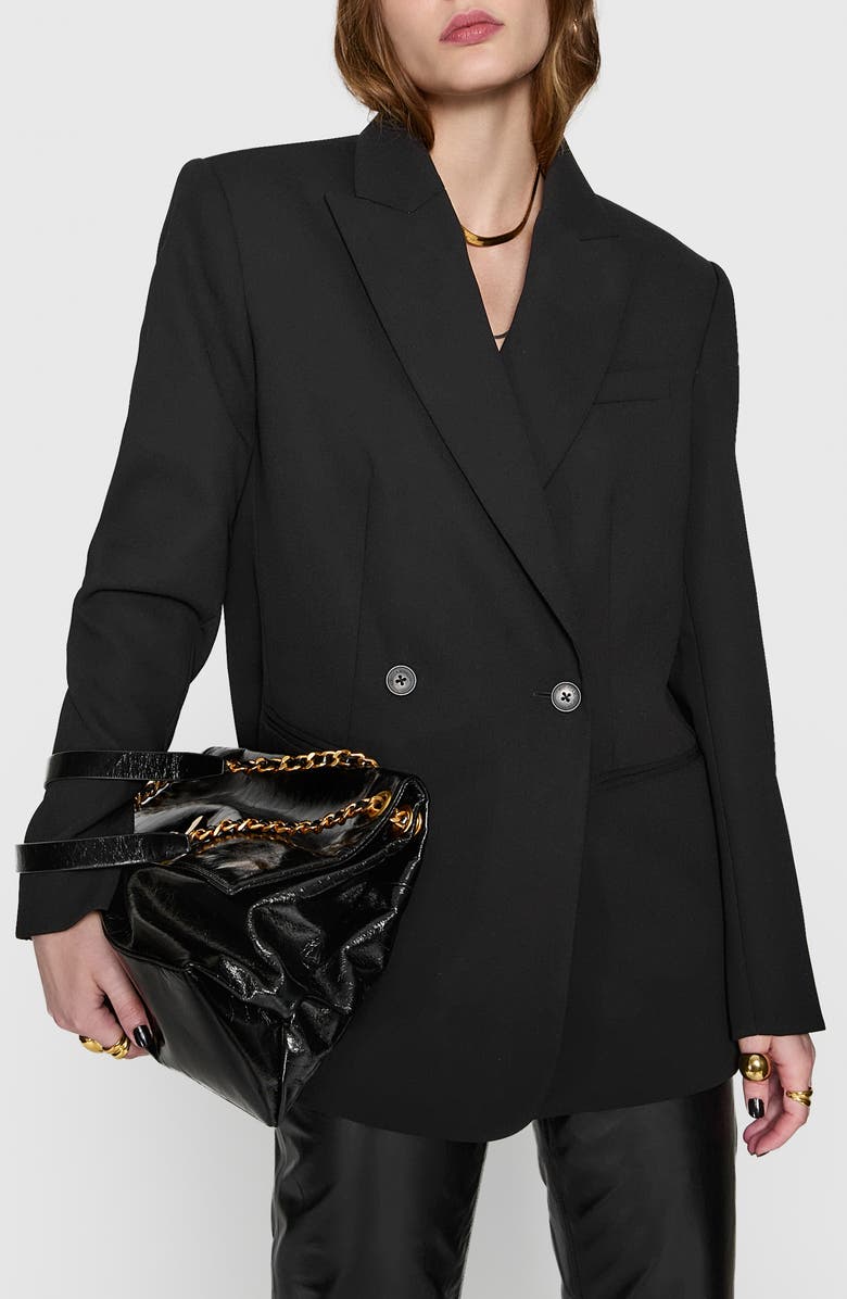 Rebecca Minkoff Nilli Oversize Double Breasted Blazer, Main, color,