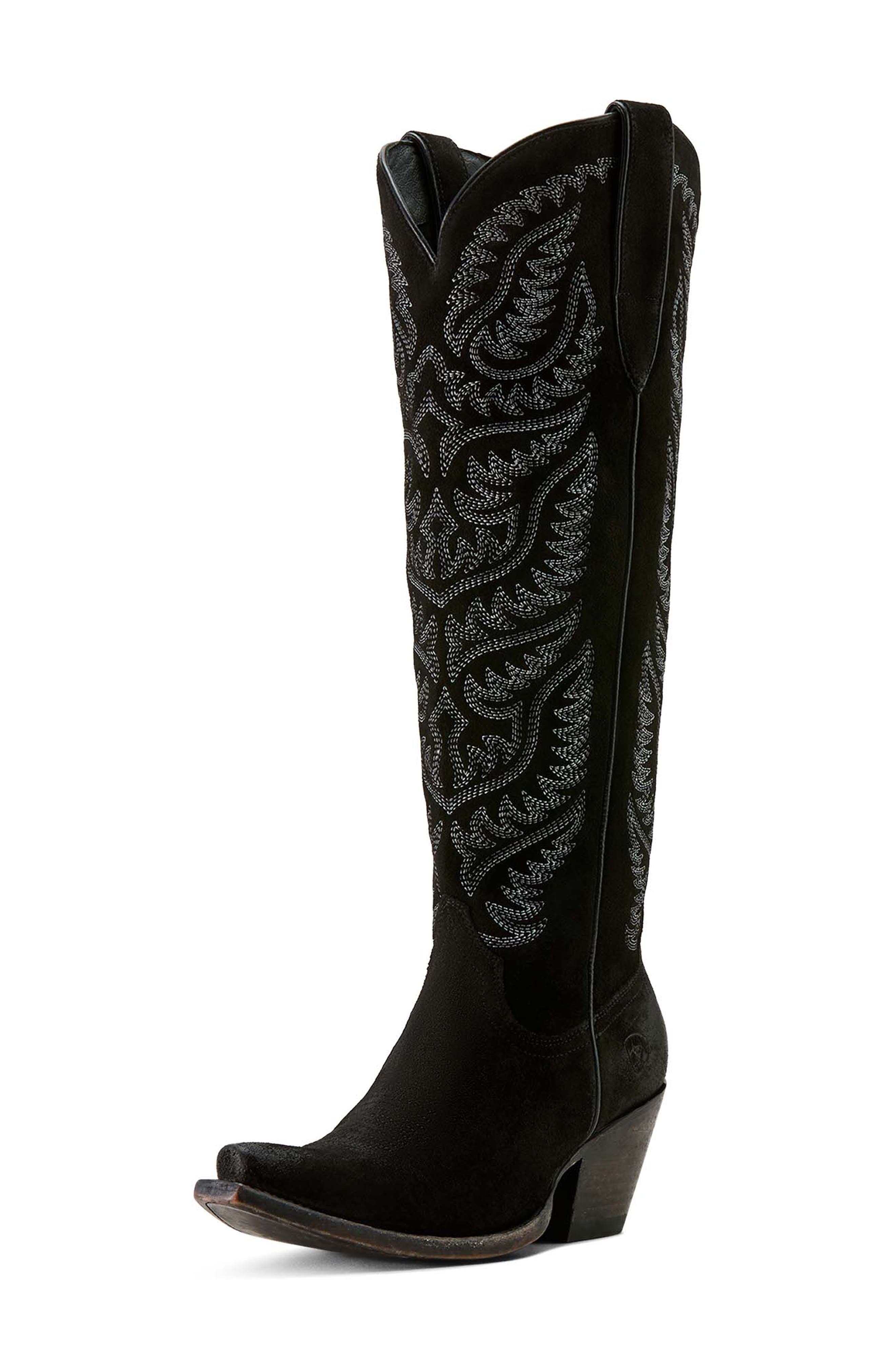 Ariat Laramie X Toe Western Boot, Alternate, color, Black