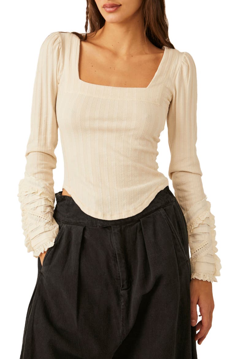 Could I Love You More Top, Main, color, NILLA CREAM