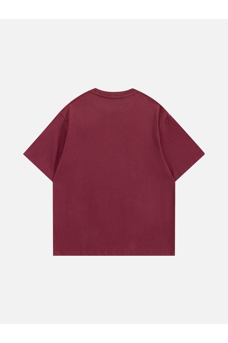 Fuzzy Cat Star Tee, Alternate, color, Red