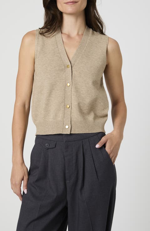 Cozy Sleeveless Cardigan