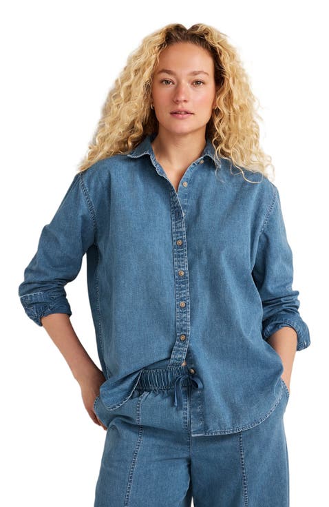 The Daily Shirt in Organic Cotton Denim