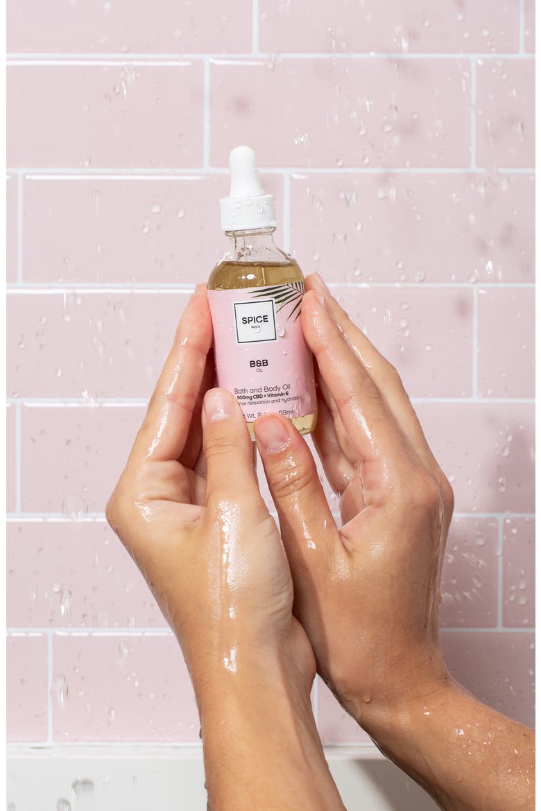 Bath & Body Oil with CBD, Alternate, color, NO COLOR