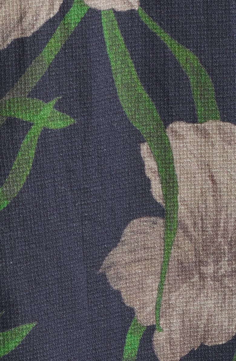 AllSaints Climber Short Sleeve Button-Up Shirt, Alternate, color, Jet Black