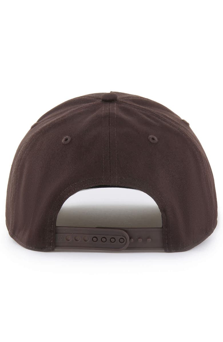 '47 Men's '47 Brown Cleveland Browns Dawg Pound XL Rope Hitch Adjustable Hat, Alternate, color, 