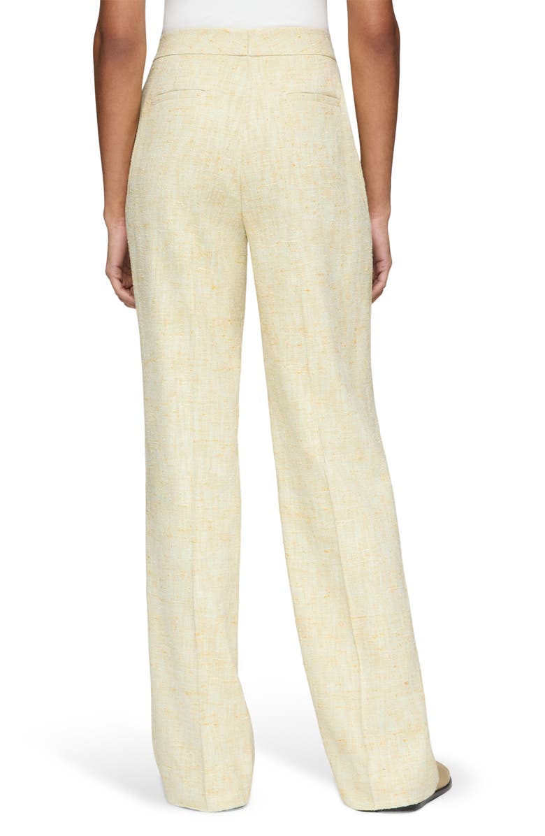 Lafayette 148 New York Gates Pastel Dust Tweed Straight Leg Pants, Alternate, color, 