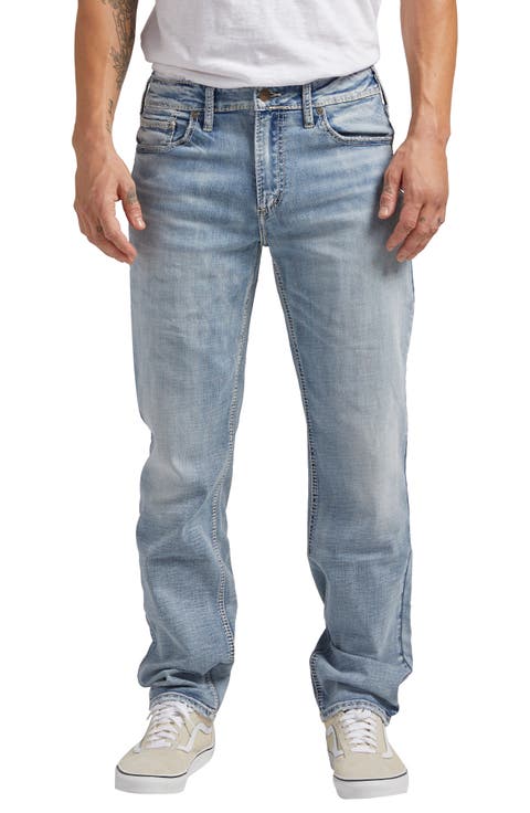 Eddie Athletic Fit Tapered Jeans