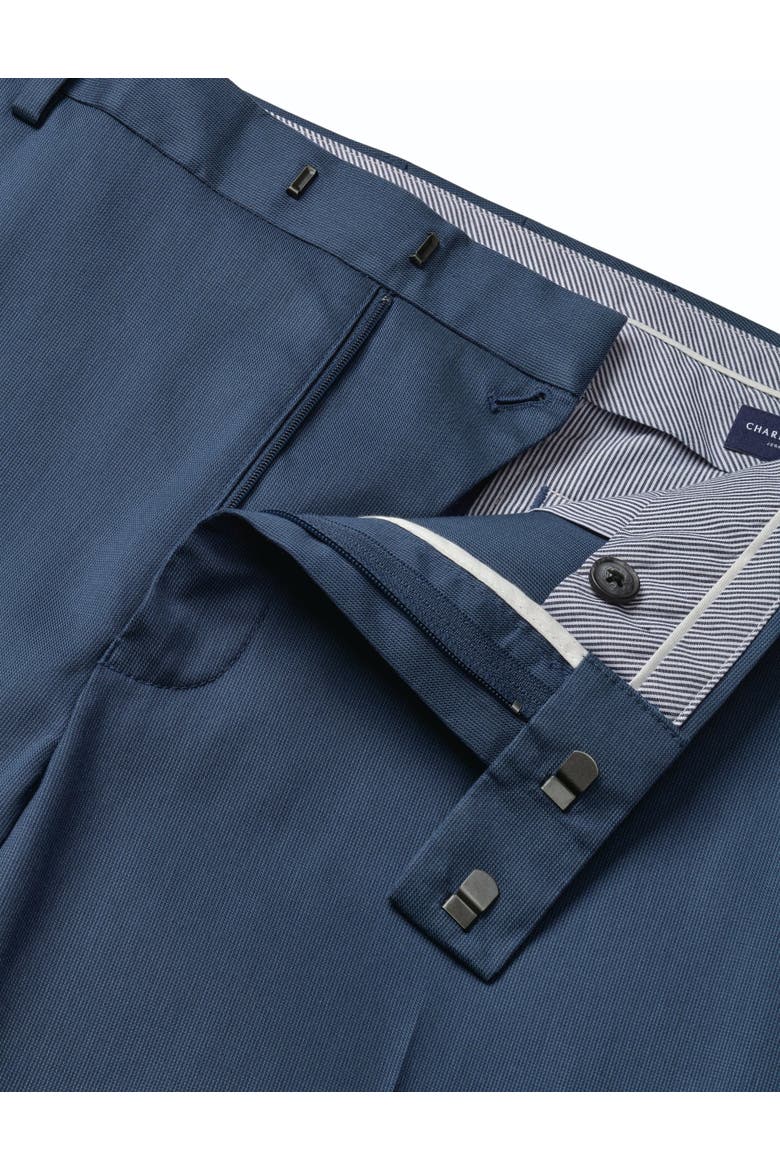 Slim Fit Smart Texture Pants, Alternate, color, Indigo Blue