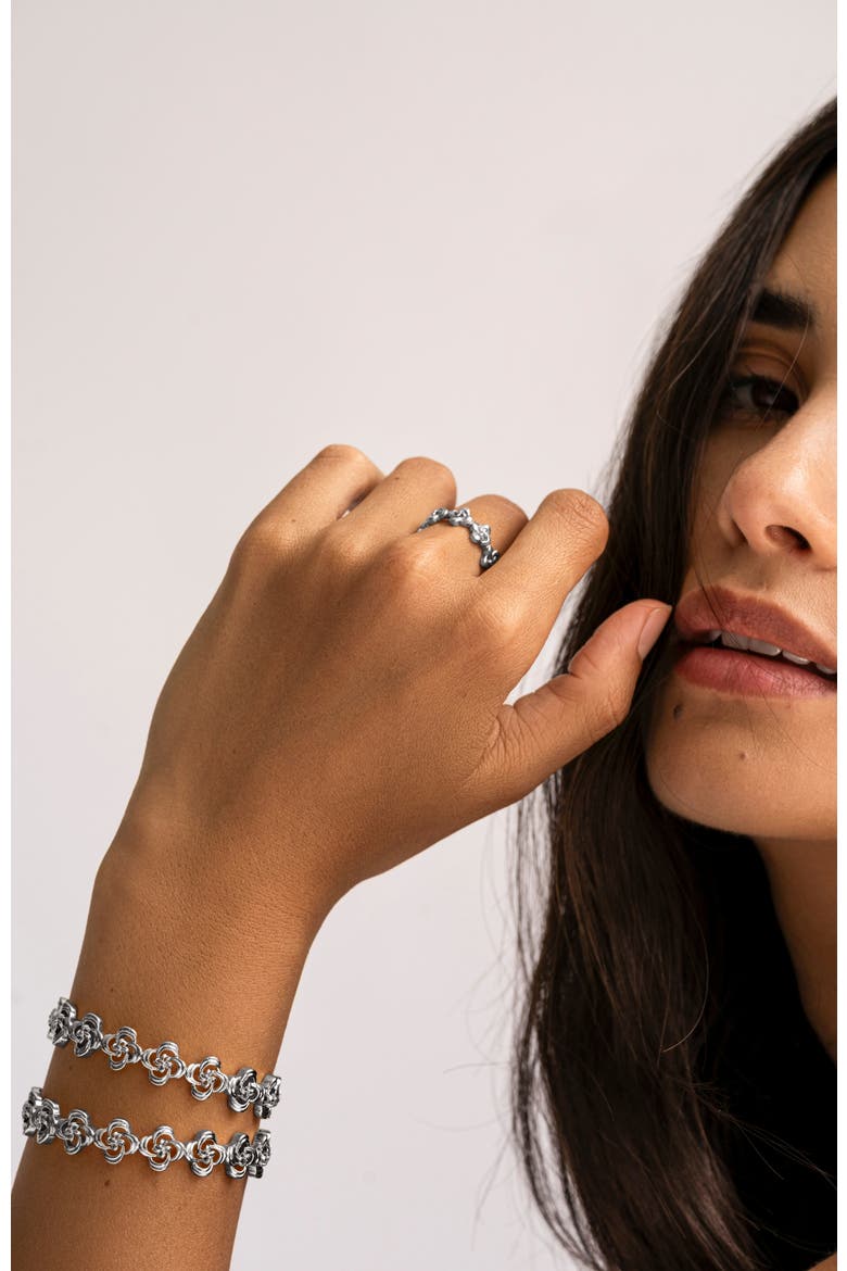 Lana Bracelet, Alternate, color, White Gold